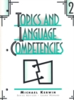 Image for Topics and Language Competencies, Level 2