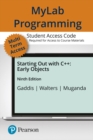 Image for MyLab Programming with Pearson eText -- Standalone Access Card -- for Starting Out With C++ : Early Objects