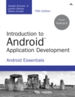 Image for Introduction to Android application development: Android essentials.