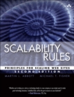 Image for Scalability rules  : principles for scaling web sites