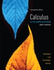 Image for Calculus &amp; its applications  : brief version