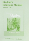 Image for Student solutions manual for intermediate algebra