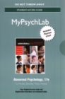 Image for NEW MyLab Psychology with Pearson eText -- Standalone Access Card -- for Abnormal Psychology