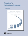 Image for Student Solutions Manual for Statistics for Business : Decision Making and Analysis