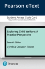 Image for Exploring Child Welfare : A Practice Perspective -- Enhanced Pearson eText