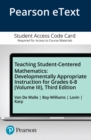 Image for Teaching Student-Centered Mathematics : Developmentally Appropriate Instruction for Grades 6-8 (Volume III), Enhanced Pearson eText -- Access Card