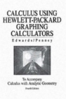 Image for Using Hewlett-Packard Graphing Calculators Manual for Calculus