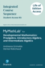 Image for MyLab Math -- Access Card -- Developmental Mathematics : Prealgebra, Introductory Algebra, and Intermediate Algebra -- Life of Edition