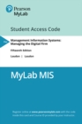 Image for Management Information Systems : Managing the Digital Firm -- MyLab MIS with Pearson eText Access Code
