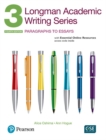 Image for Longman Academic Writing Series 3 : Paragraphs to Essays, with Essential Online Resources