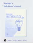 Image for Student&#39;s solutions manual for college mathematics for business, economics, life sciences and social sciences