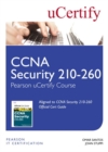 Image for CCNA Security 210-260 Pearson uCertify Course Student Access Card