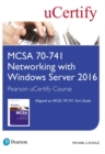 Image for MCSA 70-741 Networking with Windows Server 2016 Pearson uCertify Course Student Access Card