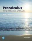 Image for Precalculus  : a right triangle approach