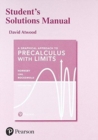 Image for Student Solutions Manual for Graphical Approach to Precalculus with Limits, A