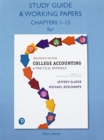 Image for Study Guide &amp; Working Papers for College Accounting : A Practical Approach, Chapters 1-12