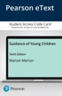 Image for Guidance of Young Children -- Enhanced Pearson eText
