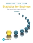 Image for MyLab Statistics with Pearson eText Access Code (24 Months) for Statistics for Business : Decision Making and Analysis