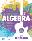 Image for Elementary and intermediate algebra  : functions and authentic applications