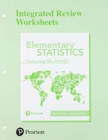 Image for Worksheets for Elementary Statistics : Picturing the World with Integrated Review