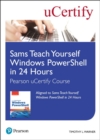 Image for Sams Teach Yourself Windows PowerShell in 24 Hours Pearson uCertify Course Student Access Card