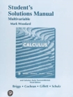 Image for Student&#39;s solutions manual for multivariable calculus