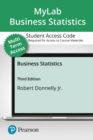 Image for MyLab Statistics with Pearson eText Access Code (24 Months) for Business Statistics