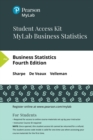 Image for MyLab Statistics with Pearson eText Access Code (24 Months) for Business Statistics