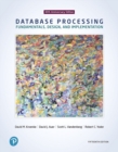 Image for Database processing  : fundamentals, design, and implementation.