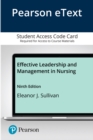 Image for Pearson eText Effective Leadership and Management in Nursing -- Access Card