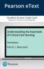 Image for Pearson eText Understanding the Essentials of Critical Care Nursing -- Access Card