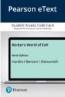 Image for Pearson eText Becker&#39;s World of the Cell -- Access Card