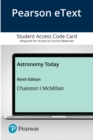 Image for Pearson eText Astronomy Today -- Access Card