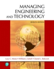 Image for Managing engineering and technology