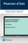 Image for Structural Analysis : Skills for Practice
