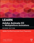 Image for Learn Adobe Animate CC for multiplatform animations  : Adobe Certified Associate exam preparation