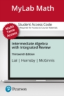 Image for MyLab Math with Pearson eText Access Code (24 Months) for Intermediate Algebra