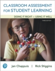 Image for Classroom Assessment for Student Learning : Doing It Right - Using It Well, Pearson eText -- Access Card