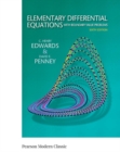 Image for Elementary Differential Equations with Boundary Value Problems (Classic Version)