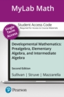 Image for MyLab Math with Pearson eText -- 12-week Access Card -- for Developmental Mathematics : Prealgebra, Elementary Algebra, and Intermediate Algebra