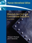 Image for Materials for Civil and Construction Engineers