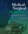 Image for Medical-surgical nursing  : critical thinking in client care