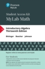 Image for MyLab Math Access Code (24 Months) for Introductory Algebra