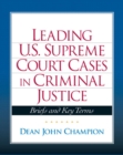 Image for Leading United States Supreme Court Cases in Criminal Justice
