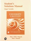 Image for Student solutions manual for University calculus, early transcendentals, single variable, fourth edition
