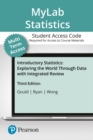 Image for MyLab Statistics with Pearson eText Access Code (24 Months) for Introductory Statistics : Exploring the World Through Data