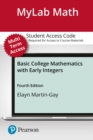 Image for MyLab Math with Pearson eText Access Code (24 Months) for Basic College Mathematics with Early Integers
