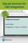 Image for LMS MyLab German with Pearson eText Access Code (5 Months) for Treffpunkt Deutsch