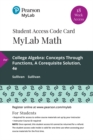 Image for MyLab Math with Pearson eText -- 18-Week Access Card -- for College Algebra
