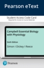 Image for Pearson eText Campbell Essential Biology with Physiology -- Access Card